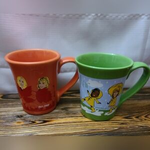 The View TV Show Set of Two Colorful Mugs